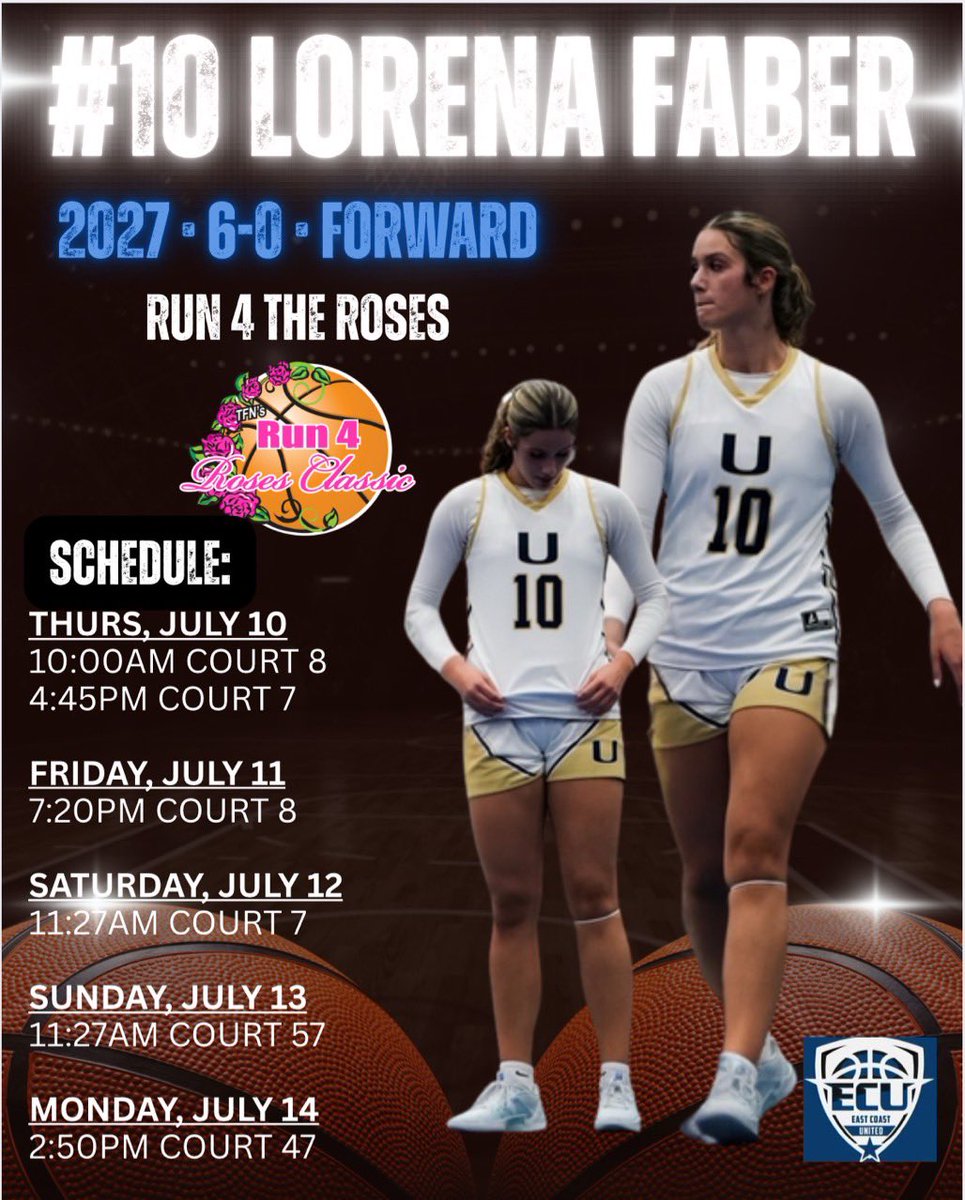 Lorena Faber (@lorena_faber) on Twitter photo Heres my updated schedule for R4R!!! Come check my team out!!! <a href="/ECunitedbball/">eastcoastunited</a> <a href="/Coach_Willboam/">Will Gibson</a> <a href="/T_Sharpe10/">Todd Sharpe</a> Heres my updated schedule for R4R!!! Come check my team out!!! <a href="/ECunitedbball/">eastcoastunited</a> <a href="/Coach_Willboam/">Will Gibson</a> <a href="/T_Sharpe10/">Todd Sharpe</a>