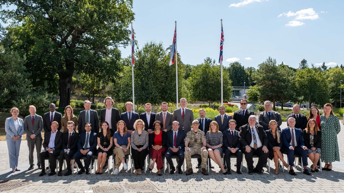 Lt Gen Nick Perry (@pjhq_cjo) on Twitter photo Great to host members of the Armed Forces Parliamentary Scheme at the Joint Headquarters. They received briefs on the function of the HQ and how we are responding to the challenges of today, whilst increasing their knowledge of Defence Operations globally.
<a href="/10DowningStreet/">UK Prime Minister</a> Great to host members of the Armed Forces Parliamentary Scheme at the Joint Headquarters. They received briefs on the function of the HQ and how we are responding to the challenges of today, whilst increasing their knowledge of Defence Operations globally.
<a href="/10DowningStreet/">UK Prime Minister</a>