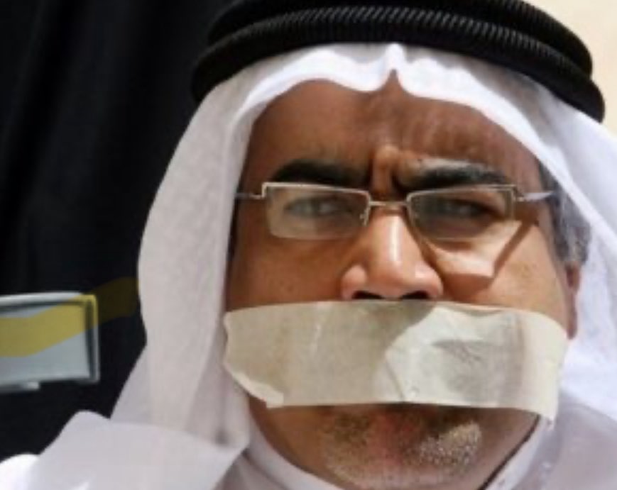MideastDC's tweet image. Today, 63 year old Bahraini human rights defender Dr. Abduljalil Al-Singace marks 4️⃣ years on solid food hunger strike. He has spent 14 years unjustly detained in #Bahrain solely for exercising his peaceful freedom of expression.
Bahraini authorities should #FreeAlSingace NOW!