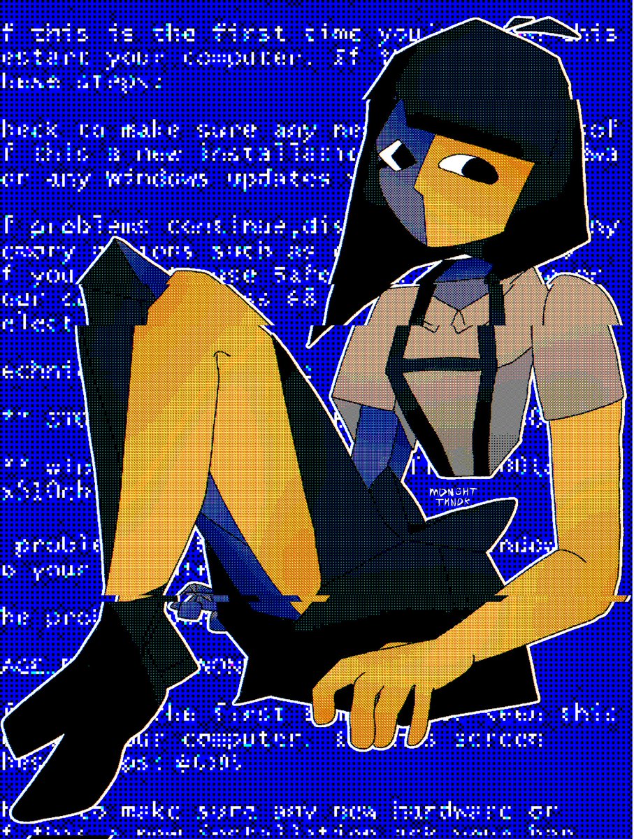 m1dnght_thndr's tweet image. quick sketch from work
god I love her
#ena #EnaJoelg #joelg