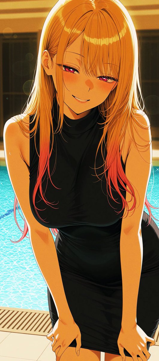 ノースリーブドレス海夢ちゃん