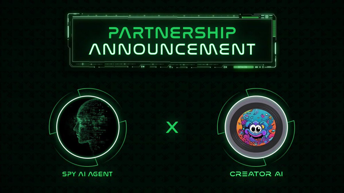 SPY AI AGENT (@0xspyai) on Twitter photo π New Partnership Alert
<a href="/0xSpyai/">SPY AI AGENT</a> π€ <a href="/Creator_AI1/">Creator AI</a>
Weβre excited to partner with Creator AI - a next-gen Web3 platform built for musicians, meme makers, and content creators who want to create, tokenize, and get rewarded.
πΉ About Creator AI
Creator AI is a Web3 platform for π New Partnership Alert
<a href="/0xSpyai/">SPY AI AGENT</a> π€ <a href="/Creator_AI1/">Creator AI</a>
Weβre excited to partner with Creator AI - a next-gen Web3 platform built for musicians, meme makers, and content creators who want to create, tokenize, and get rewarded.
πΉ About Creator AI
Creator AI is a Web3 platform for