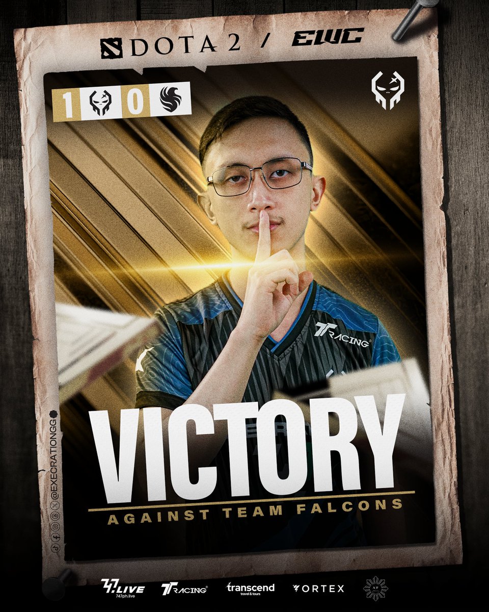 That's your first blood in the first map!
🗣️ExeShot Pariii!

#ExeShot #747Live #TTRacingPH
#EsportsWorldCup