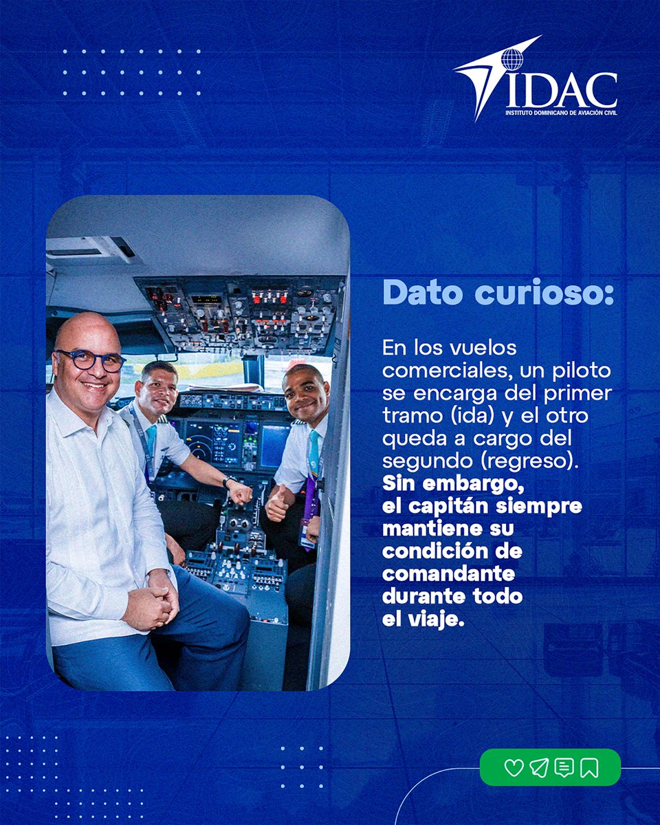 Conoce qué representa cada una según el rol que desempeña el personal durante el vuelo.

#IDAC
#Aviación
#UnNuevoVuelo✈️