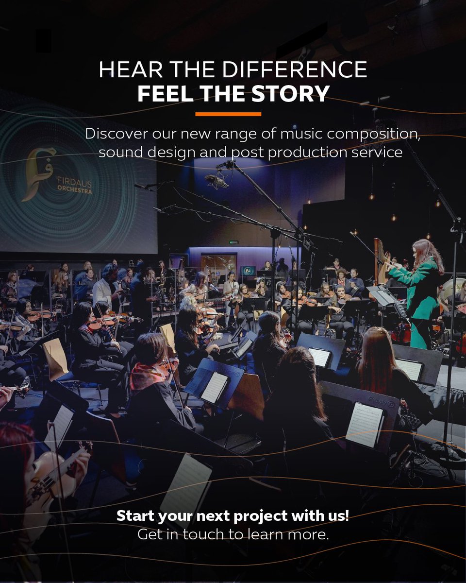 From films to games, we now offer complete music scoring and sound post-production, crafted with sonic precision and creativity.
Now available:
🎼Custom Scores &amp; Compositions
🎧Full-Spectrum Music Production
🎶Dynamic Soundscapes and FX
🔊Dolby Atmos Post-Production
Get in touch!