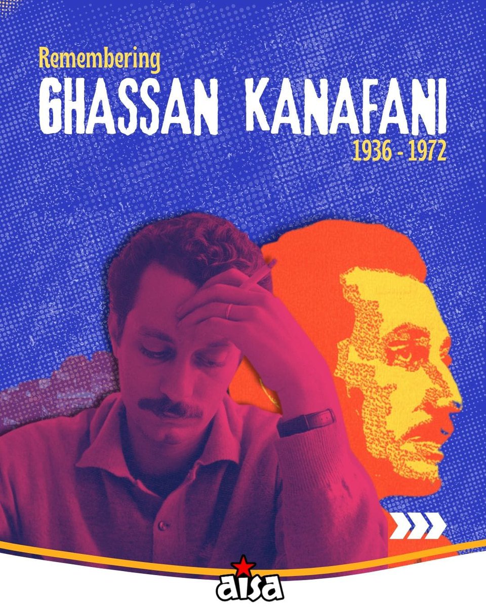 Everything in this world can be robbed and stolen, expect one thing; this one thing is the love that emanates from a human being towards a solid commitment to a conviction or cause.

-GHASSAN KANAFANI
#aisalkouniv