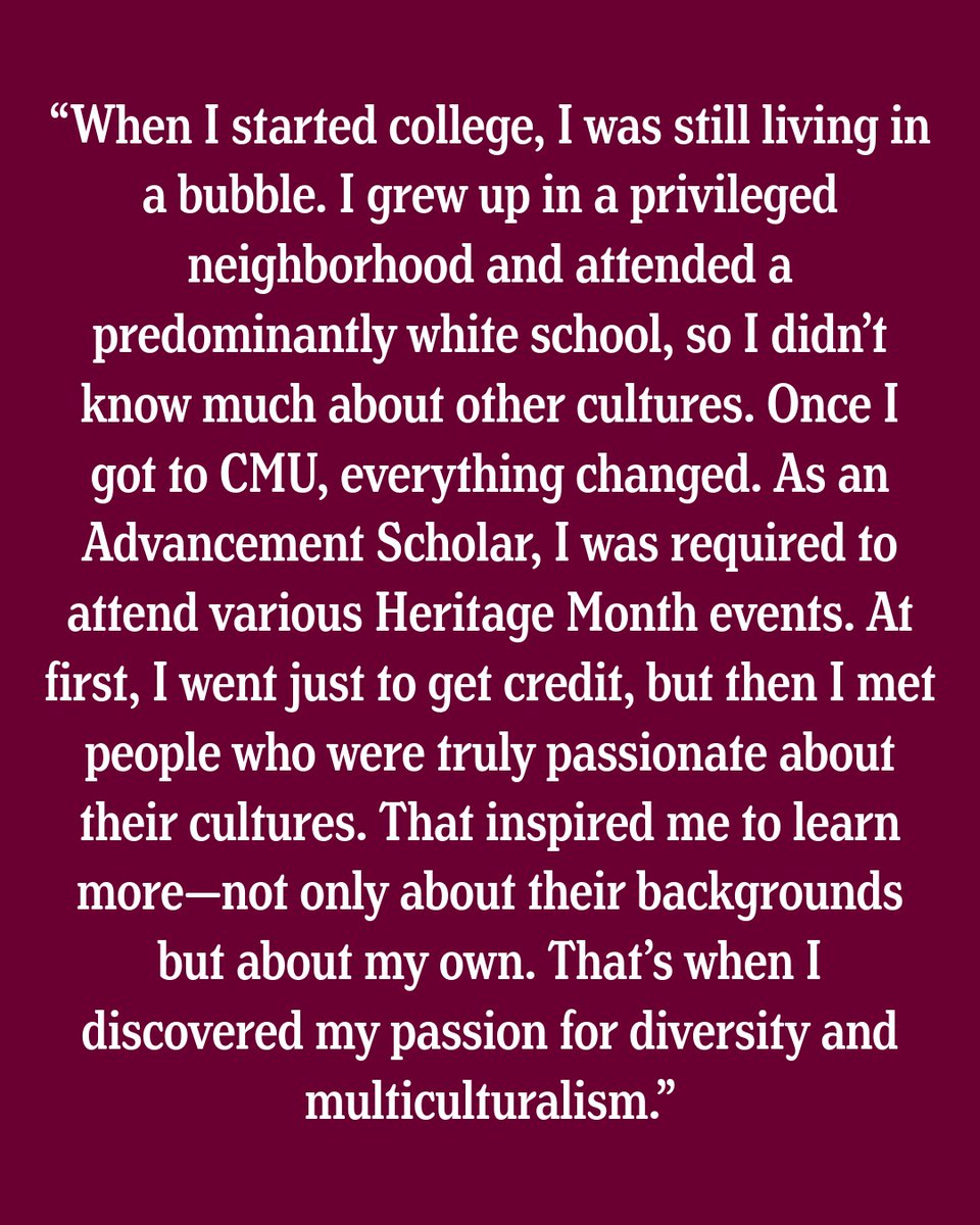 CMUniversity's tweet image. Junior Lindsey Nguyen is passionate about hospitality and diversity. She looks forward to studying abroad and exploring how cultural differences shape management styles worldwide.