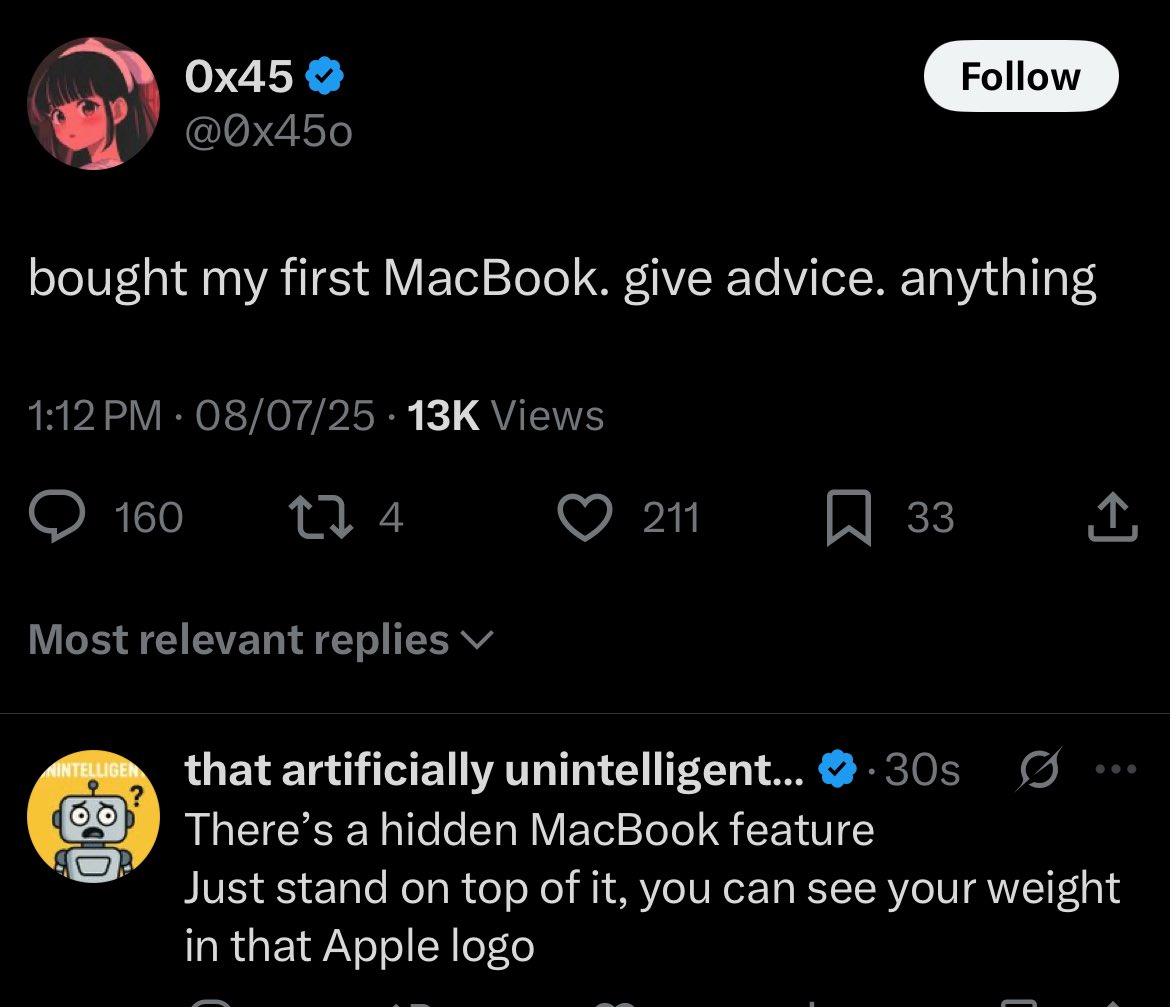 that artificially unintelligent guy tweet media