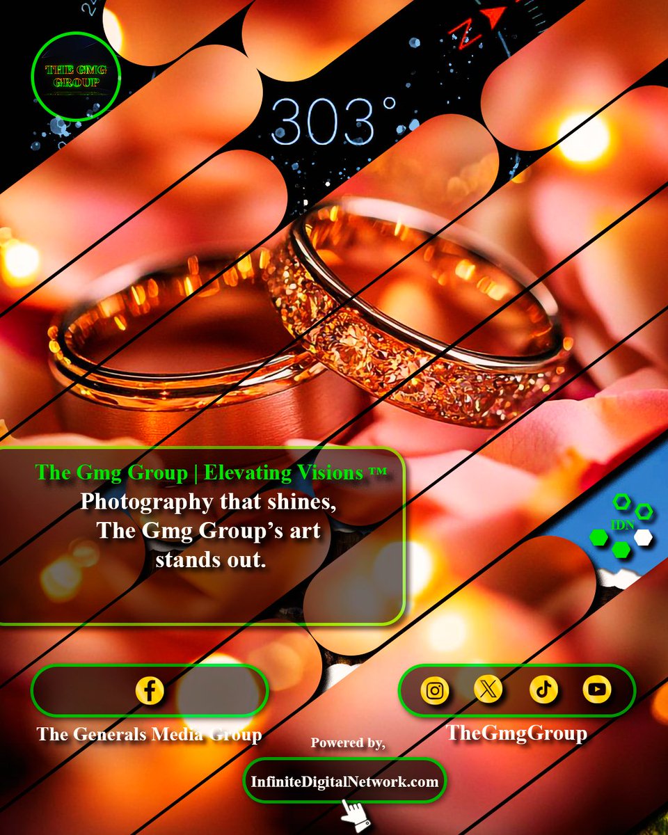 TheGmgGroup's tweet image. Photography that shines, The Gmg Group’s art stands out. The Gmg Group | Elevating Visions ☆ Bold Visuals &amp;amp; Audio Art | Stay, #Awake5Aware Powered By InfiniteDigitalNetwork.com ™ #EventPhotography #VisualMedia