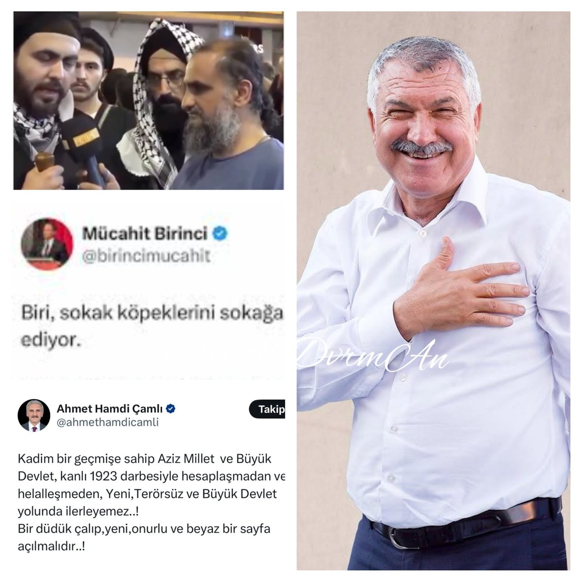 SON DAKİKA:

Laik devleti yıkacağız diyen Aczimendilere

CHP'lilere sokak köpeği diyen Mücahit Birinci'ye

Kanlı 1923 darbesiyle hesaplaşacağız diyen Yeliz Ahmet Hamdi Çamlı'ya soruşturma açamayan savcılar

"Önce Vatan" diyen Zeydan Karalar'ı tutukluluğa sevk etti #ZeydanKaralar