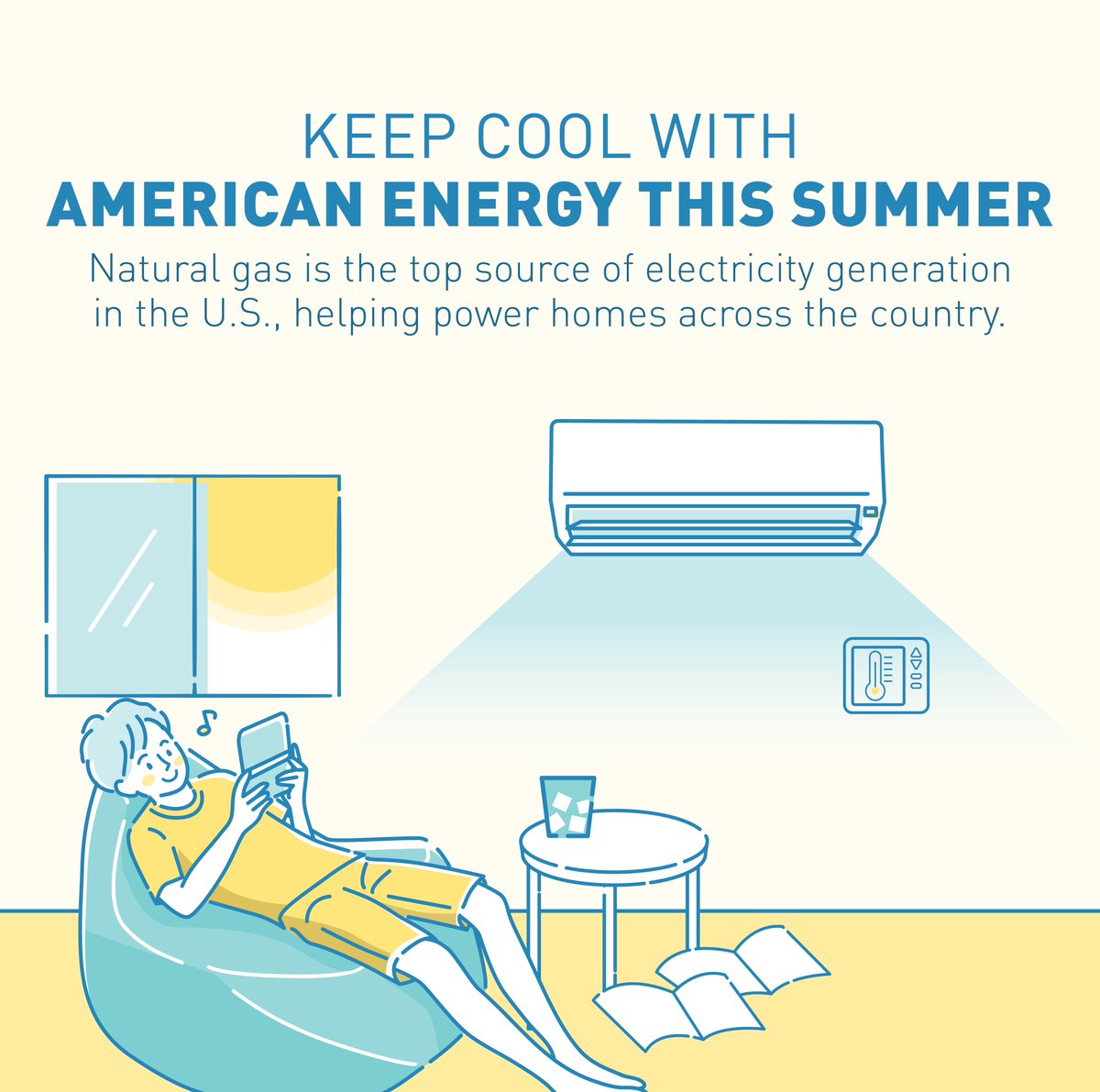 ooga_hq's tweet image. With projected temperatures up to 60% higher than average this summer, natural gas-fired resources are expected to make up the largest portion of total U.S. electricity generation available for Americans, accounting for 40.6% of it.