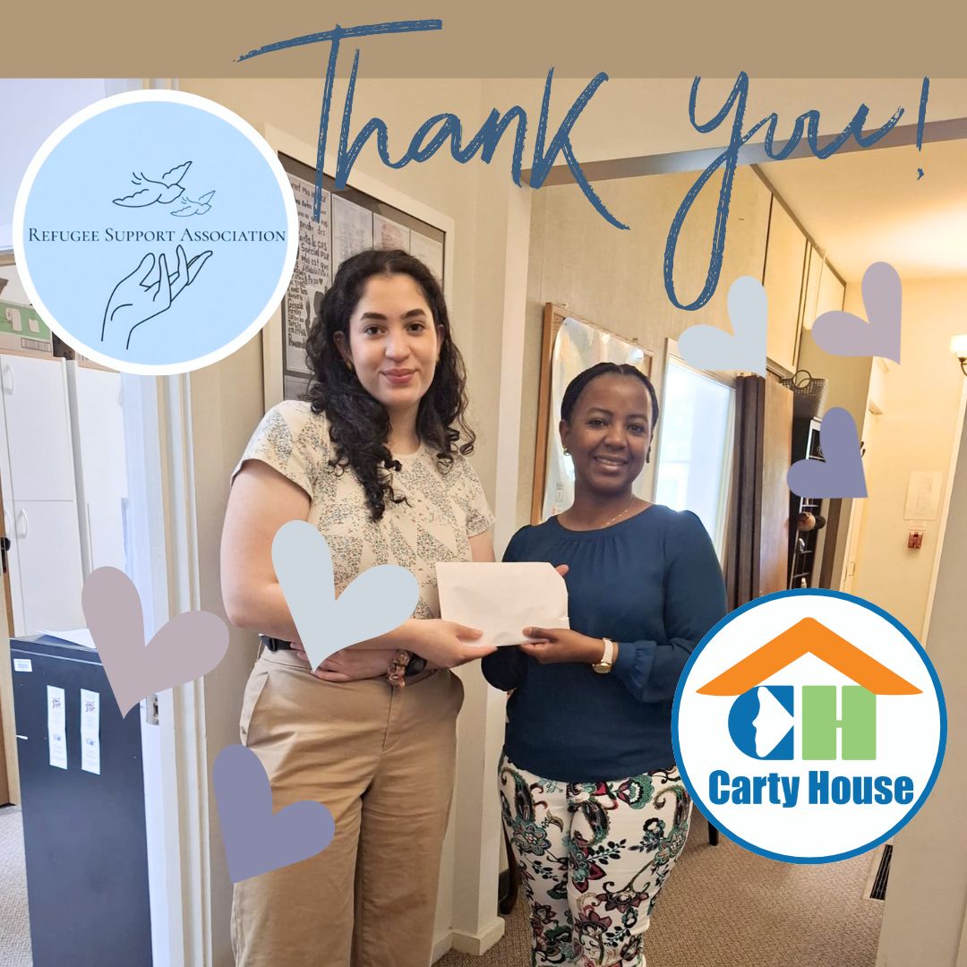 Shout out to the student-run Refugee Support Association at Ottawa U for their continued support! You all are the best! 😍