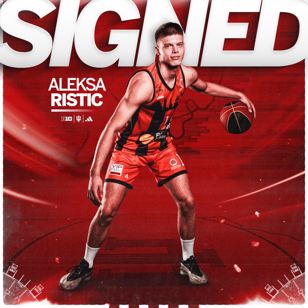 ✍️ Signed. 

From Nis, Serbia, #13 Aleksa Ristic.