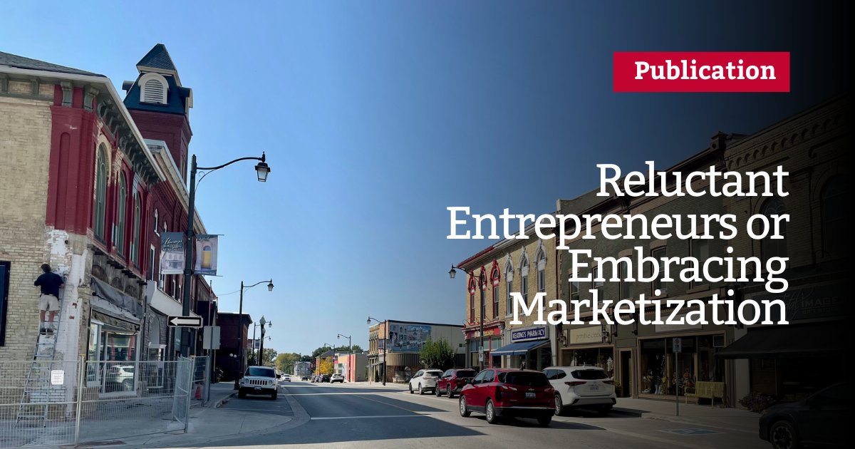 RPDplan's tweet image. Are rural Canadian municipalities embracing entrepreneurialism — or reluctantly turning to it under pressure?
Check out new publication from Prof. @ryanfgibson and colleagues - tandfonline.com/doi/full/10.10…
#RuralPlanning #RuralGuelph
@SEDRD @UofGuelphOAC