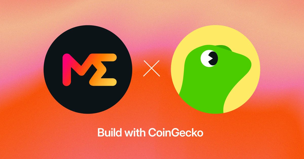 CoinGecko (@coingecko) on Twitter photo Did you know <a href="/MagicEden/">Magic Eden 🪄</a> goes beyond just NFTs?
It’s also a multi-chain DeFi app where users can manage, swap, bridge, and discover trending tokens — all powered by the CoinGecko API.
Here’s how it works 🧵👇
#BuildwithCoinGecko Did you know <a href="/MagicEden/">Magic Eden 🪄</a> goes beyond just NFTs?
It’s also a multi-chain DeFi app where users can manage, swap, bridge, and discover trending tokens — all powered by the CoinGecko API.
Here’s how it works 🧵👇
#BuildwithCoinGecko