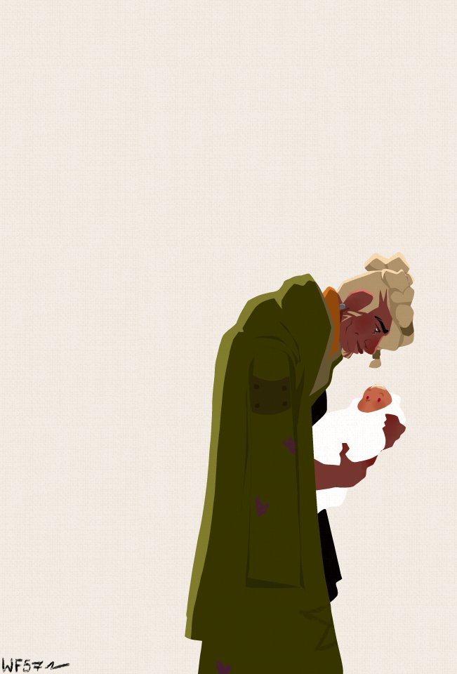 Yoshi37238421's tweet image. I can't help myself, I love Papa Ekko so much 😭❤