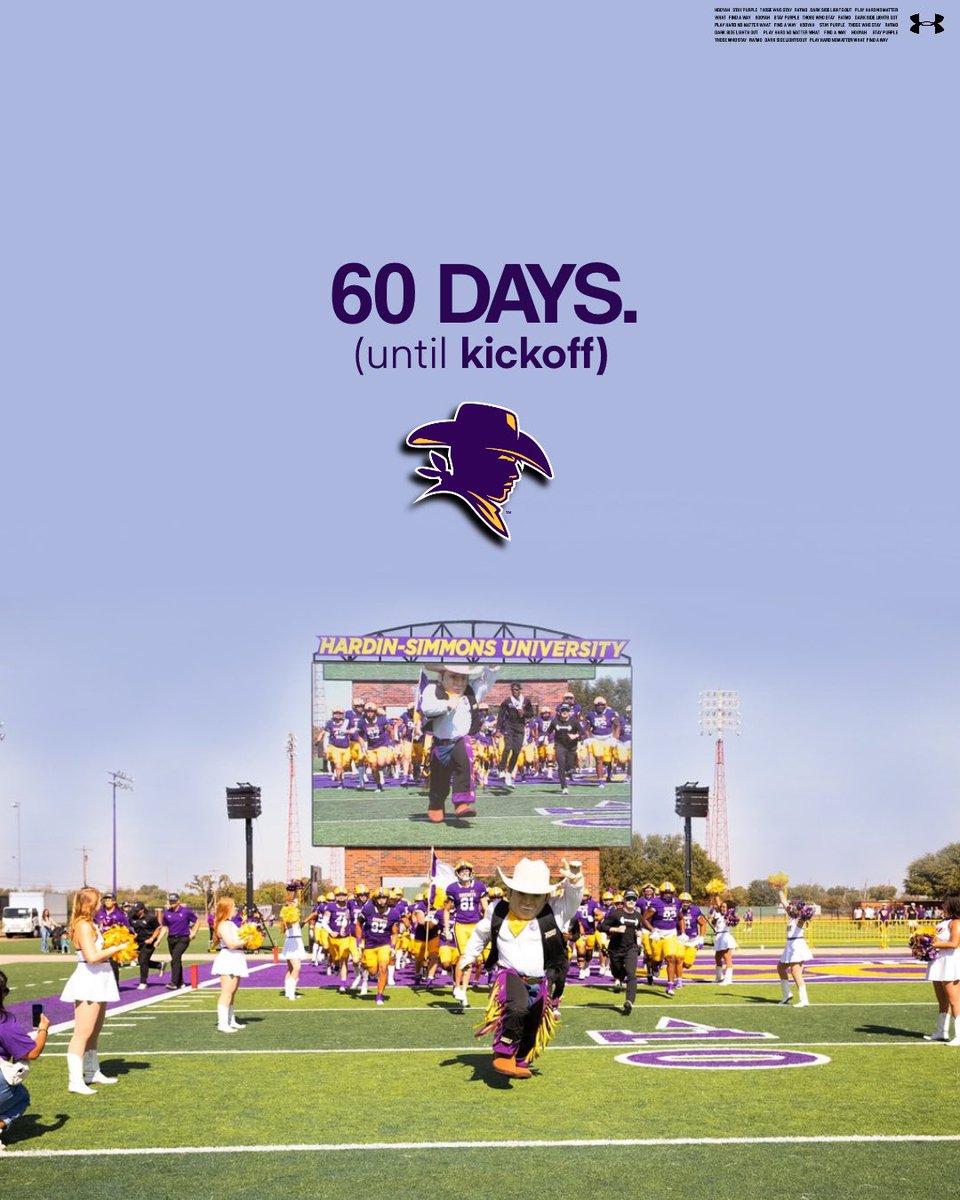 60. More. Days. 

#HOOYAH