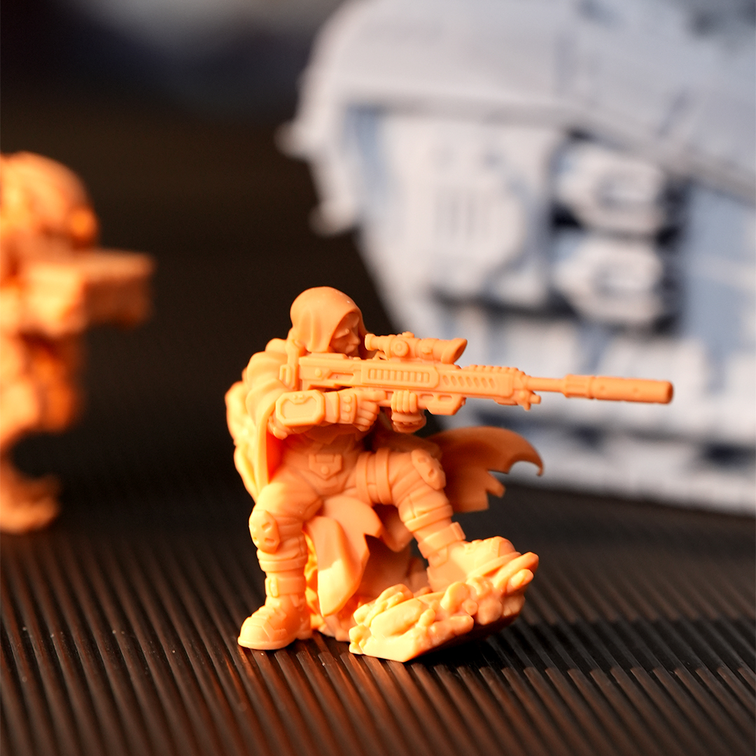 HeyGears3D's tweet image. Human Defense Force #tabletopgaming units #3Dprinted and deployed with toughness, speed, and precision - using RS Turbo and PAS10 & PARP10 resins.
Epic battle-ready designs by One Page Rules!
Learn more: bit.ly/43S5p3a
#HeyGears #GetTurboCharged #miniatures