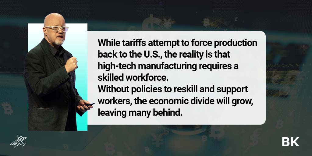 High-tech manufacturing demands high-skill talent. If we’re serious about reshoring, we must be just as serious about workforce education and training.