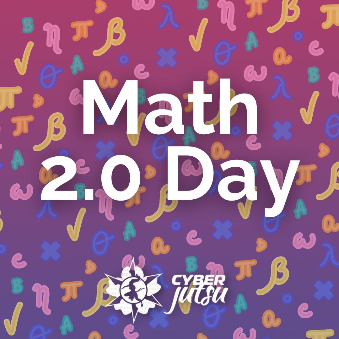 Math 2.0 Day, celebrated every July 8, is a holiday that commemorates the importance of the combination of math and technology. 📐📚📏

#womenincybersecurity #cyberjutsutribe #infosec #cybersecurity #cyberjutsu #womencyberjutsu #womenintech #nonprofit