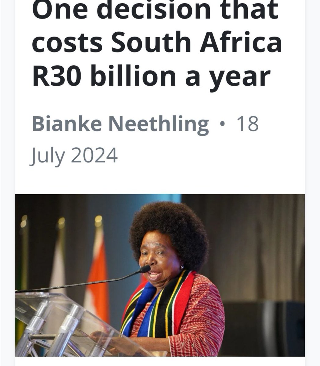 Why did this Gogo not go to prison in 1996.
R14 MILLION is not theft, it's a fucking heist. She started this grand scale looting spree.