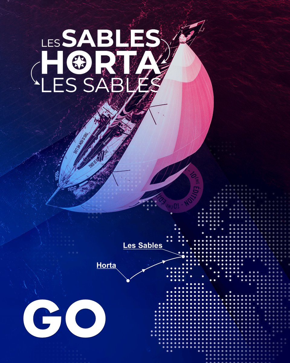 Virtual Regatta (@virtualregatta) on Twitter photo 🚀 Départ lancé pour l’étape 2 de #LesSablesHorta sur #VirtualRegatta ! <a href="/Sables_Horta/">Les Sables - Horta</a>
🇵🇹 Depuis Horta jusqu’aux Sables-d’Olonne, 1 300 NM de stratégie en Class40.
🎮 Bonne chance aux eSkippers ! 🚀 Départ lancé pour l’étape 2 de #LesSablesHorta sur #VirtualRegatta ! <a href="/Sables_Horta/">Les Sables - Horta</a>
🇵🇹 Depuis Horta jusqu’aux Sables-d’Olonne, 1 300 NM de stratégie en Class40.
🎮 Bonne chance aux eSkippers !