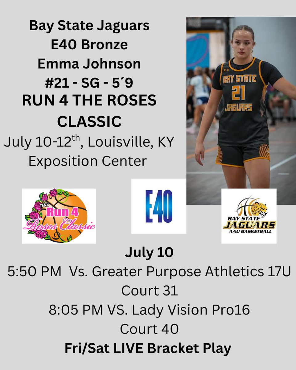 EmmaJohnson216's tweet image. So excited to play this weekend in Louisville, KY!!! @CoachTyMosley @BayStateJags