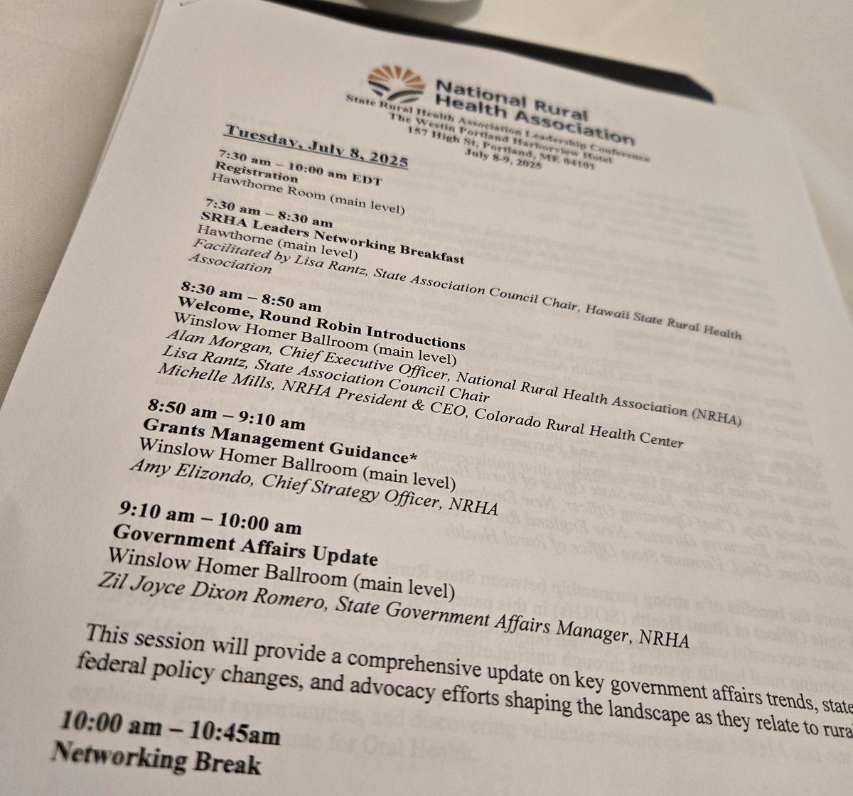 Maryland Rural Health Association (@mdruralhealth) on Twitter photo Maryland Rural Health Association leadership is attending the <a href="/ruralhealth/">National Rural Health Association</a> SRHA Leadership Conference. So much is happening in rural health right now; we thank NRHA for hosting this convening. Lots of best practices being shared, that we'll bring back to Maryland! #RuralHealth Maryland Rural Health Association leadership is attending the <a href="/ruralhealth/">National Rural Health Association</a> SRHA Leadership Conference. So much is happening in rural health right now; we thank NRHA for hosting this convening. Lots of best practices being shared, that we'll bring back to Maryland! #RuralHealth