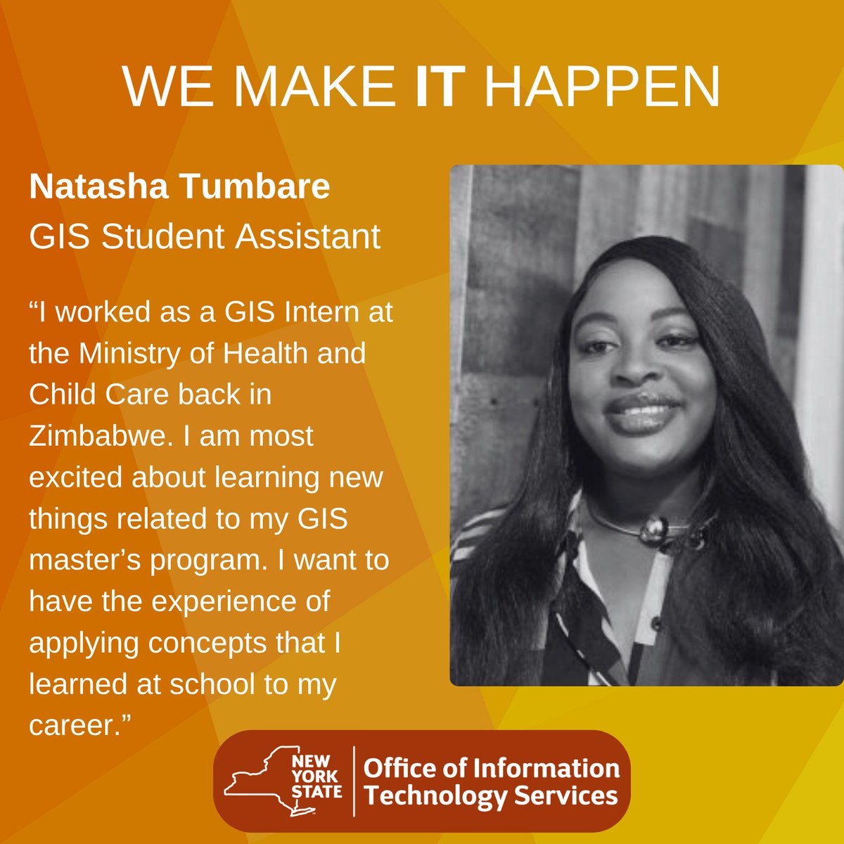 NYSITS's tweet image. Job opportunities at ITS are available for professionals at different points in their careers and from a wide variety of backgrounds and areas of expertise. Visit its.ny.gov/careers to learn more about joining a NYS agency on the rise!