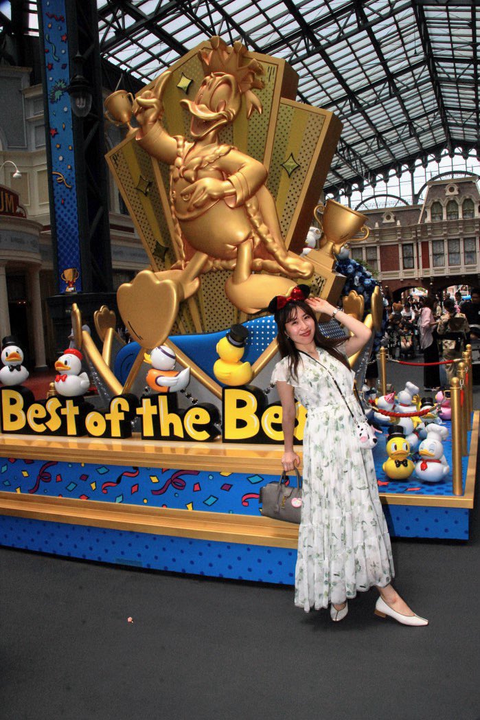 妊婦にこの暑さでの外レジャーは過酷すぎるから、5月のうちに撮影でディズニーに行けて良かったと心から思う😭😭❤️
しかもドナちゃんイベの最中🥹❤️‍🔥
終始楽しかった、、、（余韻）