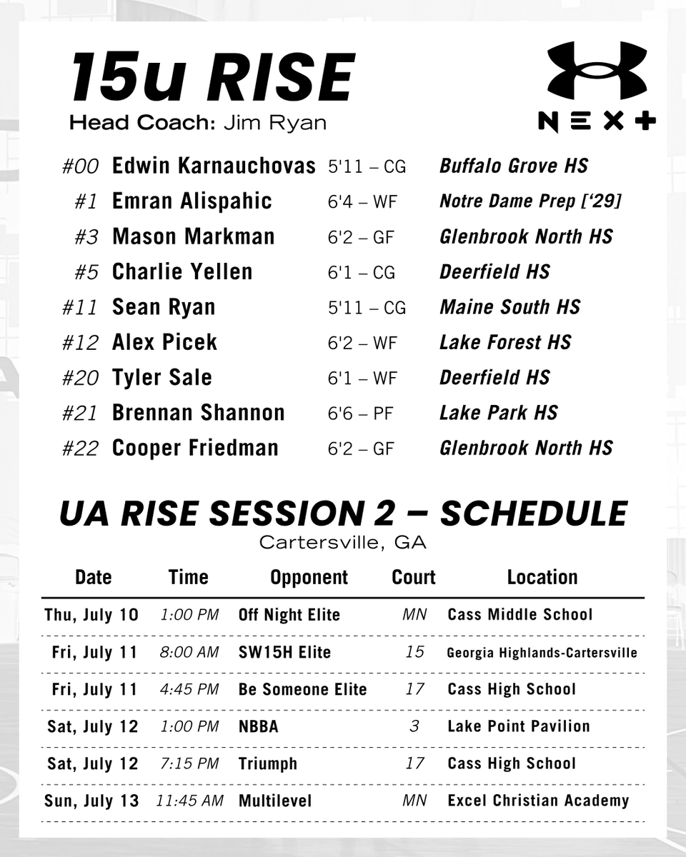 Fundamental U (@fundamentalua) on Twitter photo 🚨 UA Rise Session 2 🔥
15u Rise – Jim Ryan
📍Cartersville, GA
<a href="/RiseCircuit/">UA Rise Circuit</a> #FUFamily 🚨 UA Rise Session 2 🔥
15u Rise – Jim Ryan
📍Cartersville, GA
<a href="/RiseCircuit/">UA Rise Circuit</a> #FUFamily