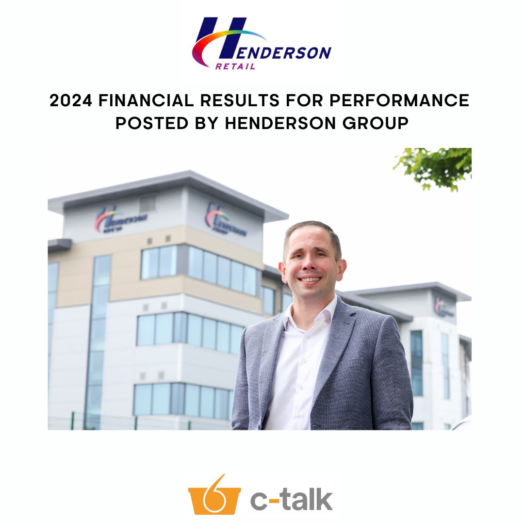 NEWS 📰

Henderson Group, Northern Ireland’s leading food group, has posted a turnover of £1.389bn for 2024, an increase of 3.8% on 2023. The report published on Companies House says the increase in turnover is driven by solid like for like performance in both independent and