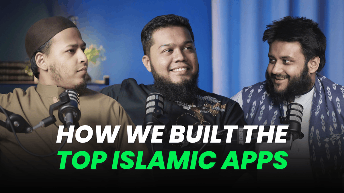 greentechapps's tweet photo. 10 years. 10M+ downloads.
From a small idea to a platform serving millions of Muslims worldwide.
We just shared our journey — the sacrifices, impact & what’s ahead.
📺 Watch here: https://t.co/iUOWOkz5sC
#10YearsOfGreentech #IslamicApps #MuslimTech #ServeTheUmmah https://t.co/u29b1B95rz