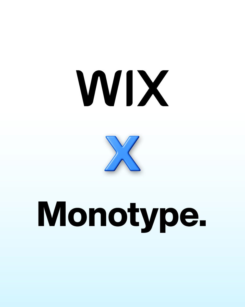 We’re excited to announce a strategic partnership with <a href="/Monotype/">Monotype.</a> Imaging Inc., a global leader in type design and technology.

This collaboration expands the Wix font library with a newly curated collection of high-quality typefaces, now available to all Wix users.
