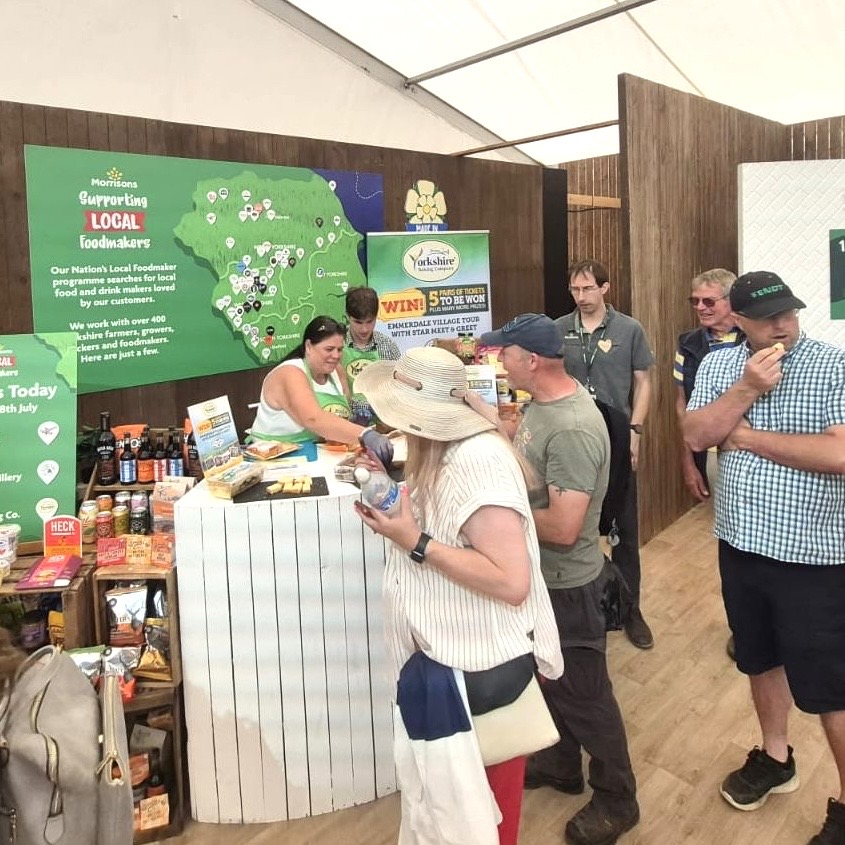 Yorkshire Baking Company (@yorkshirebaking) on Twitter photo We're at the <a href="/greatyorkshow/">Great Yorkshire Show</a> today with our friends at @morrisons 🙌
Pop by the #Morrisons tent to say hello and enjoy samples of your favourites from our famous Mega Loaf to Yorkshire Parkin.
We’ll be here until 4pm!
#greatyorkshireshow #yorkshire We're at the <a href="/greatyorkshow/">Great Yorkshire Show</a> today with our friends at @morrisons 🙌
Pop by the #Morrisons tent to say hello and enjoy samples of your favourites from our famous Mega Loaf to Yorkshire Parkin.
We’ll be here until 4pm!
#greatyorkshireshow #yorkshire