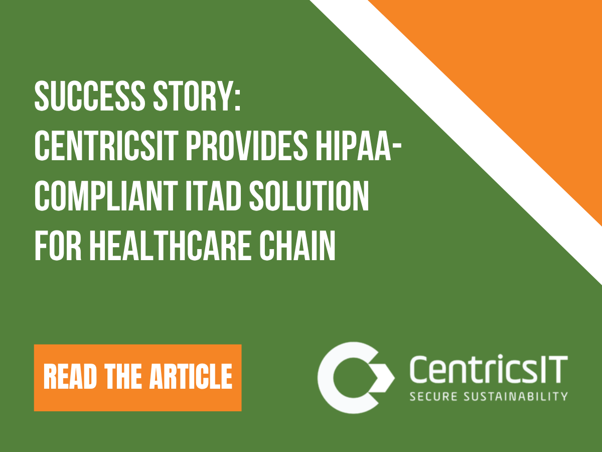 SUCCESS STORY: CentricsIT Provides Secure, HIPAA-Compliant ITAD Solution for Healthcare Chain
hubs.la/Q03wlnlm0