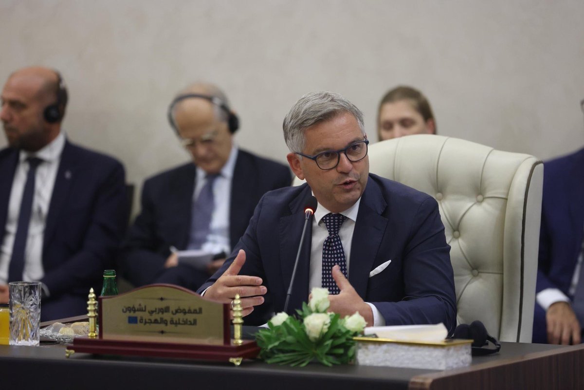 magnusbrunner's tweet image. We just concluded our mission to Libya together with the Ministers responsible for migration from Greece, Italy and Malta.
In Tripoli, we held in-depth discussions with Prime Minister Dbeibeh, Foreign Minister Al-Baour, Interior Minister Trabelsi, and Labour Minister Al-Abed. We…