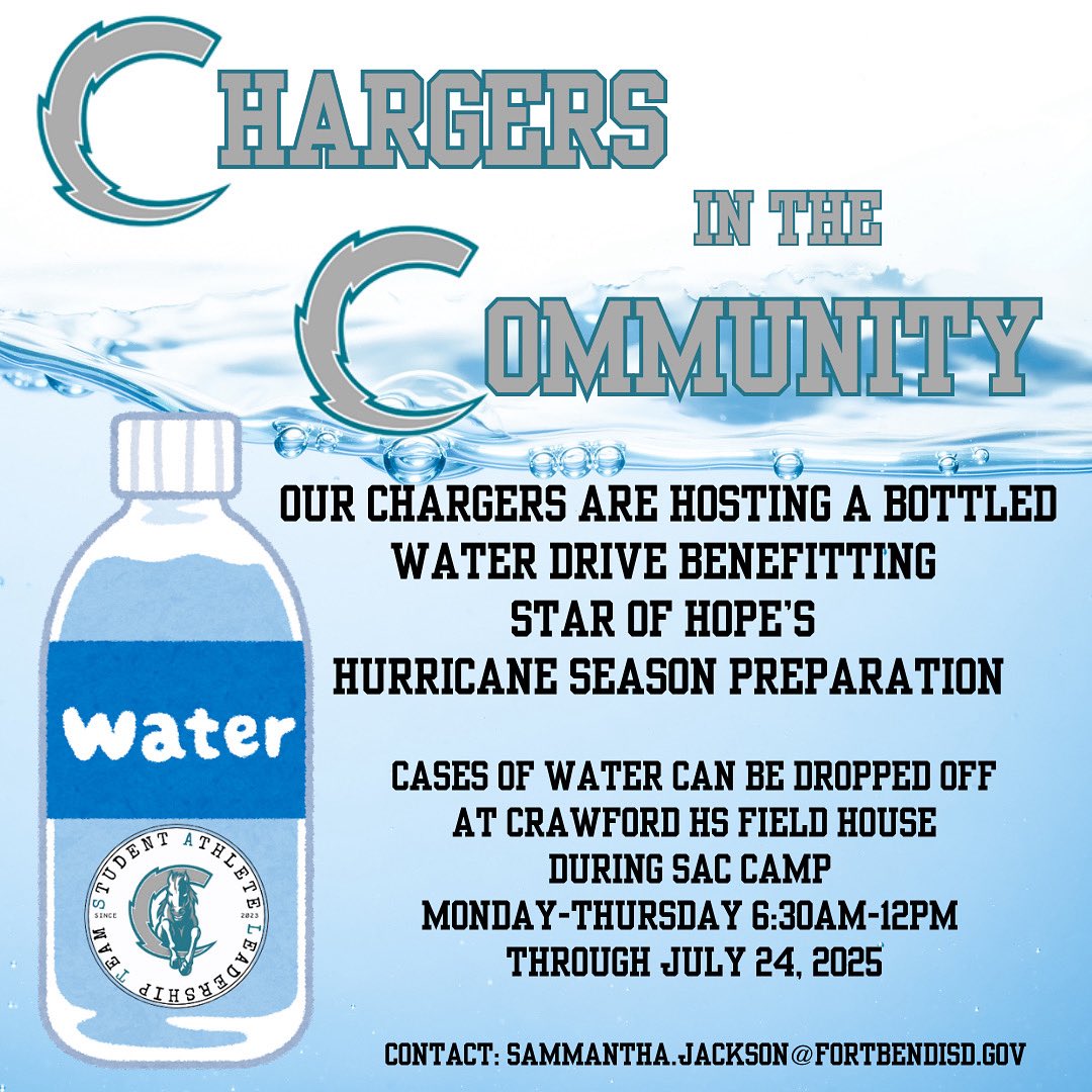 CoachSJack's tweet image. Only a couple weeks left to donate. Let’s make an impact Chargers! @ACHS_Boosters @ACHS_ATHfbisd @ACHS_Chargers