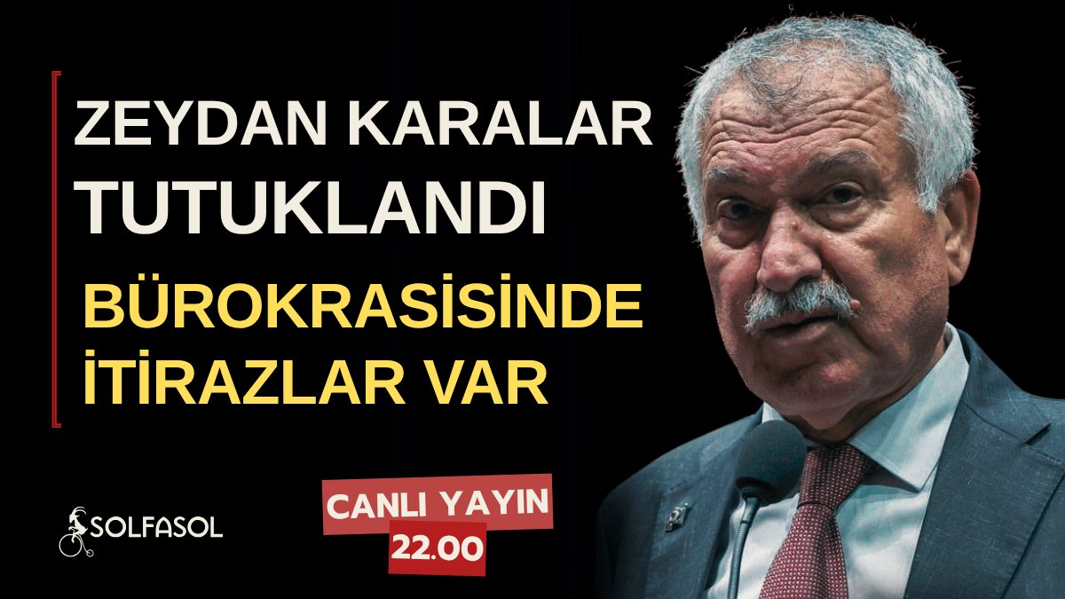 AKŞAM YAYINI - 22.00

Zeydan Karalar Tutuklandı; Yargı ve Emniyet Bürokrasisinde İtiraz Var ‼️

🔴 youtube.com/live/jVxGujIbf…

<a href="/eren_aksoyoglu/">Eren Aksoyoğlu</a> ve <a href="/deniz_nazlim/">deniz</a> değerlendiriyor