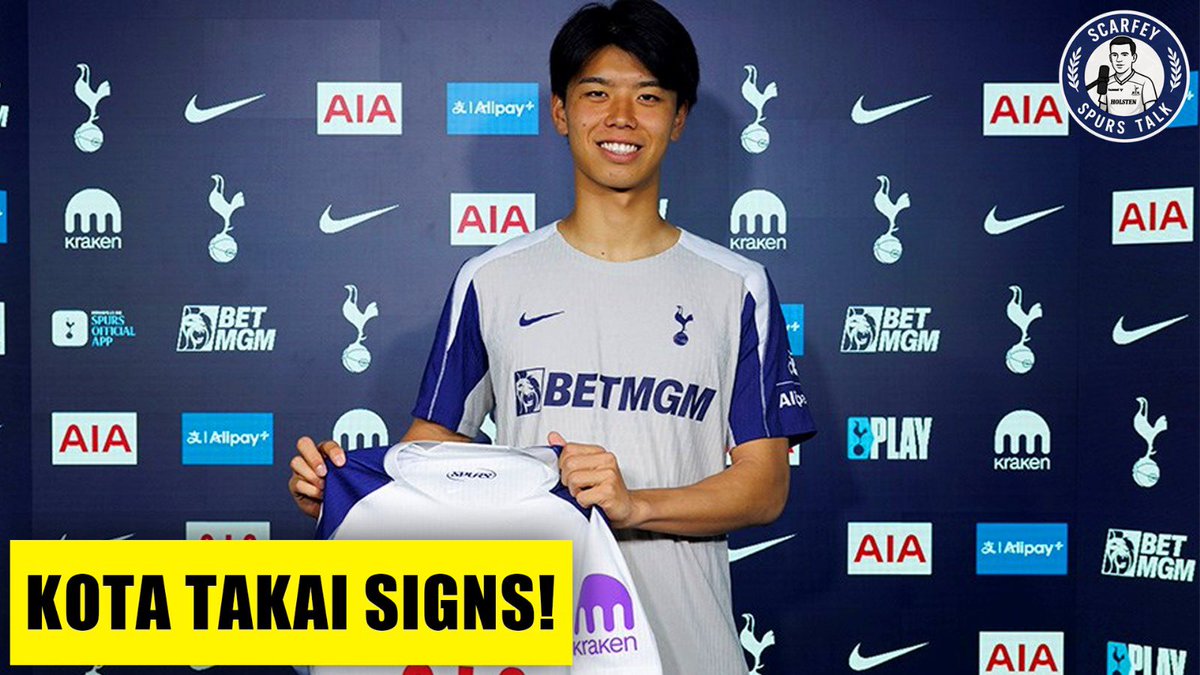 🚨NEW VIDEO!

KOTA TAKAI SIGNS FOR TOTTENHAM! ✅✍️ 

Hit the link to find out more about our new signing as well as getting my thoughts 👇🇰🇷

youtu.be/t_U_L4ROzto?si…

#COYS | #THFC | #Tottenham | #TottenhamHotspur