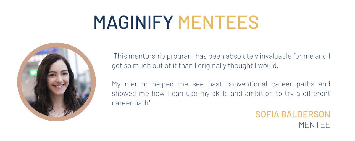 Magnify Mentoring is accepting mentee applications! Magnify is for individuals from underrepresented groups who are interested in working in the effective altruism space :) They pair you with a mentor who can help answer your questions and provide career support ✨