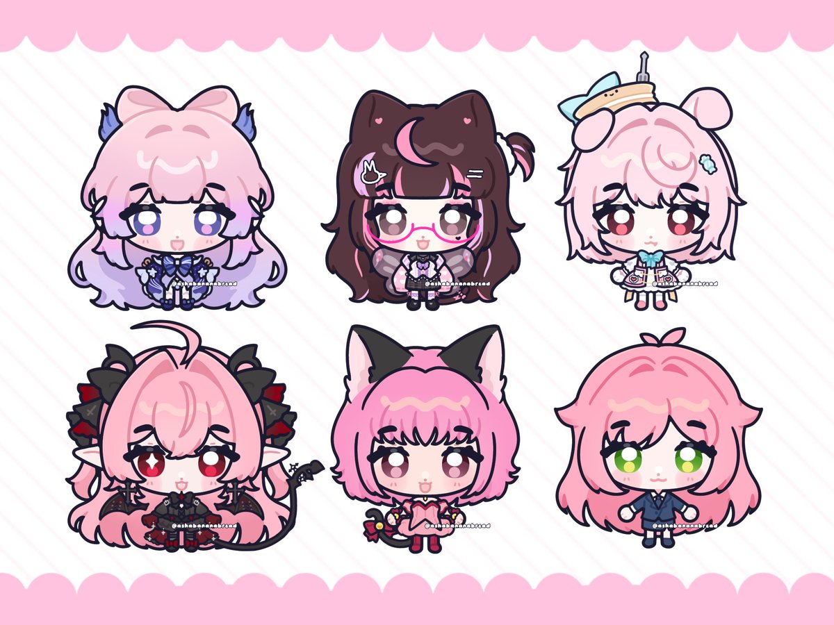 ashabananabread's tweet image. hi! #PortfolioDay i'm asha and i like drawing cute chibis!