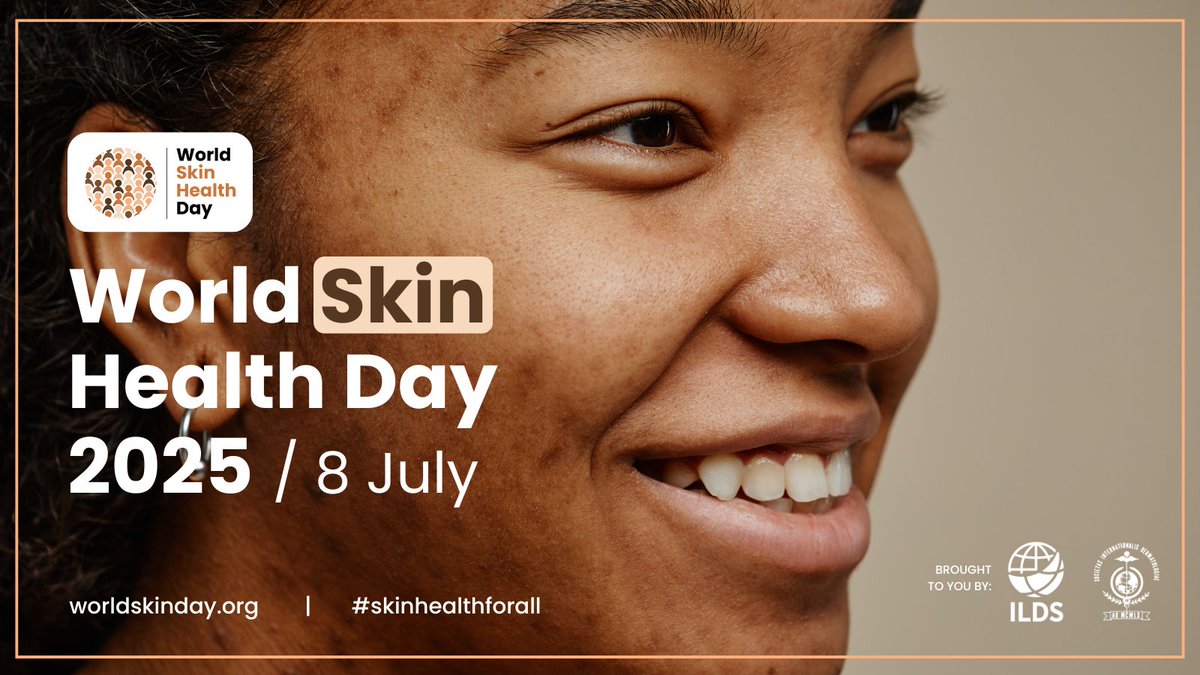 RdcEczema4128's tweet photo. Le 8 juillet, c'est la Journée Mondiale Santé de la Peau.
Un engagement mondial à sensibiliser, éduquer et garantir un accès équitable aux soins dermatologiques pour tous, partout dans le monde #skinhealthforall #Briserlesilence https://t.co/TxzB2fY0o9