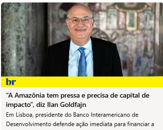igoldfajn's tweet image. Encerramos nosso recente giro pela Europa conversando com o @Publico sobre nossos projetos para a #Amazônia, uma região prioritária para o @BIDbr que precisa de capital de impacto que gere preservação da natureza com alternativas econômicas que gerem emprego, com resultados reais…