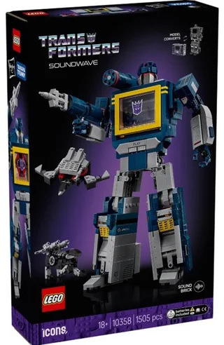 tfw2005's tweet photo. LEGO Icons – Transformers Soundwave Set Revealed https://t.co/TYsG9bUmKj https://t.co/IGpwRnwpmd