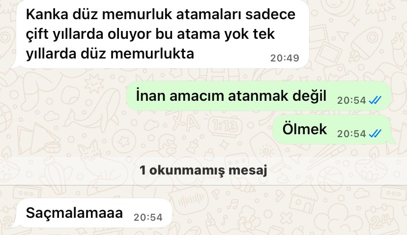 saçmalamam