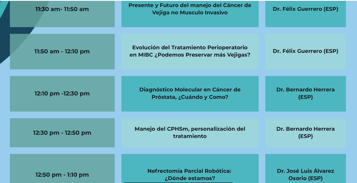 Félix Guerrero-Ramos (@drfelixguerrero) on Twitter photo ✈️Listo para viajar mañana a Venezuela para el Congreso de <a href="/SoVzlaUro/">Sociedad Venezolana de Urología</a>
🫂Acompañado de dos grandes amigos <a href="/BerUrologia/">Bernardo Herrera Imbroda</a> <a href="/urossorio58/">Jose Alvarez Ossorio</a>
🇻🇪Hablaremos de cáncer de vejiga, renal y próstata
<a href="/CAU_URO/">Confederación Americana de Urología (CAU)</a> <a href="/ResidentesCAU/">Oficina Residentes CAU</a> <a href="/InfoAeu/">AEU</a> <a href="/ResidentesAEU/">RAEU - Spanish Urology Residents Working Group</a> ✈️Listo para viajar mañana a Venezuela para el Congreso de <a href="/SoVzlaUro/">Sociedad Venezolana de Urología</a>
🫂Acompañado de dos grandes amigos <a href="/BerUrologia/">Bernardo Herrera Imbroda</a> <a href="/urossorio58/">Jose Alvarez Ossorio</a>
🇻🇪Hablaremos de cáncer de vejiga, renal y próstata
<a href="/CAU_URO/">Confederación Americana de Urología (CAU)</a> <a href="/ResidentesCAU/">Oficina Residentes CAU</a> <a href="/InfoAeu/">AEU</a> <a href="/ResidentesAEU/">RAEU - Spanish Urology Residents Working Group</a>