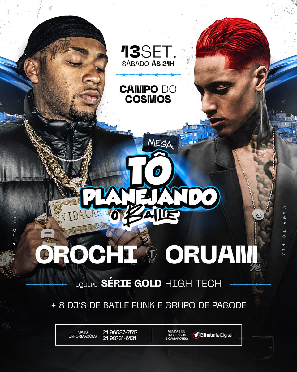 Tô Planejando o BAILE com OROCHI &amp; ORUAM, o Bicho vai Pegar 🔥