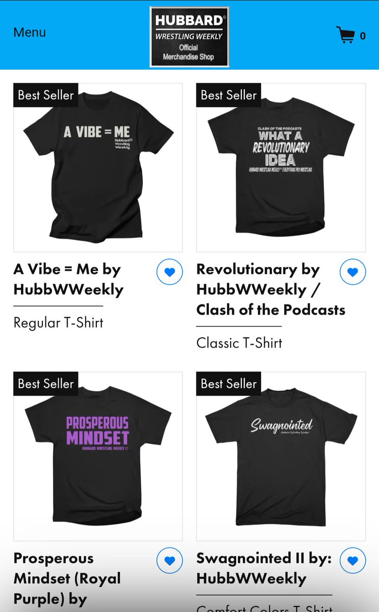 HWWeekly's tweet photo. Amazing sale going on right now on the #HubbWWeekly merchandise store.
Check out all the new designs.
https://t.co/GWQ9d60ii6 https://t.co/S2rVSiF00m