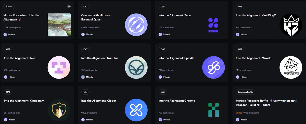 ilyjymmi's tweet photo. The next phase of @MitosisOrg quests just landed on Galxe 🧬 https://t.co/xTQvmvzRCa